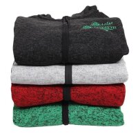 Stolze Steirerin Strick-Fleece Kapuzen Jacke