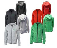 Stolze Steirerin Strick-Fleece Kapuzen Jacke