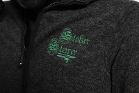 Stolzer Steirer Strick-Fleece Kapuzen Jacke