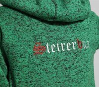 Stolzer Steirer Strick-Fleece Kapuzen Jacke